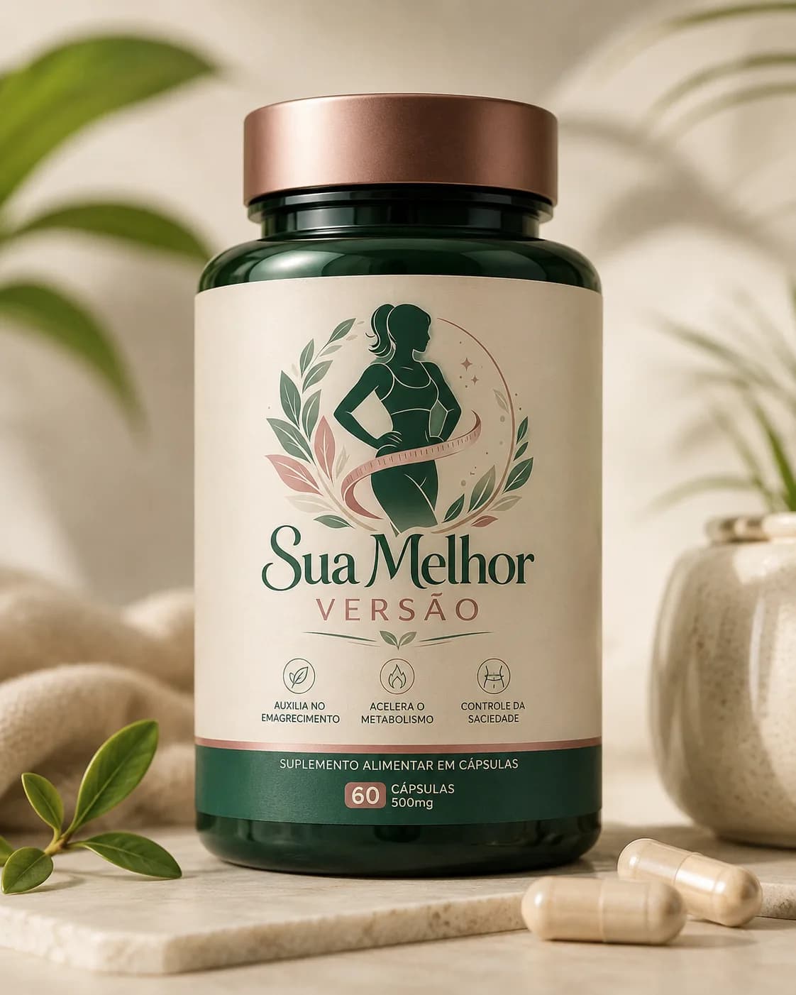 Suplementação SMV — Cápsulas da fase de preparação metabólica, os 20 primeiros dias.